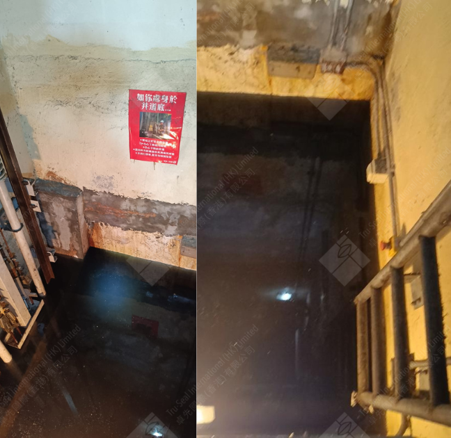 升降機槽𨋢槽漏水維修,地下空間包括隱藏的升降機槽及電梯井 ,地下位置越深,水壓便越大,當升降機使用率頻繁,嚴重時更有機會導致井底水浸,影響升降機電梯的安全及運作,建造升降機電梯井時,應妥善處理井底及井壁的防水層。於升降機槽及𨋢槽進行防漏及石屎維修工程,材料必須有效抵抗水壓及可以確保令新舊水泥無縫結合,卓先液是最適合的防漏產品。