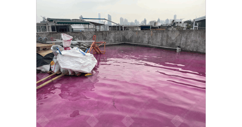 天台滲水漏水會令下層天花出現漏水問題嚴重,用卓先液─納米滲透型石屎防漏及養護材料維修及重造防水層徹底解決滲漏問題
