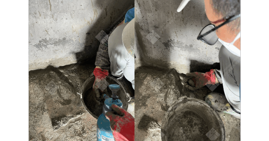 地下室升降機槽𨋢槽地下停車場出現漏水問題頻繁嚴重，使用卓先液─納米滲透型石屎防漏及養護材料維修及重造防水層徹底解決滲漏問題