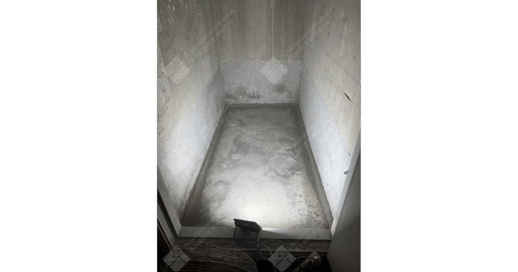 地下室升降機槽𨋢槽地下停車場出現漏水問題頻繁嚴重，使用卓先液─納米滲透型石屎防漏及養護材料維修及重造防水層徹底解決滲漏問題